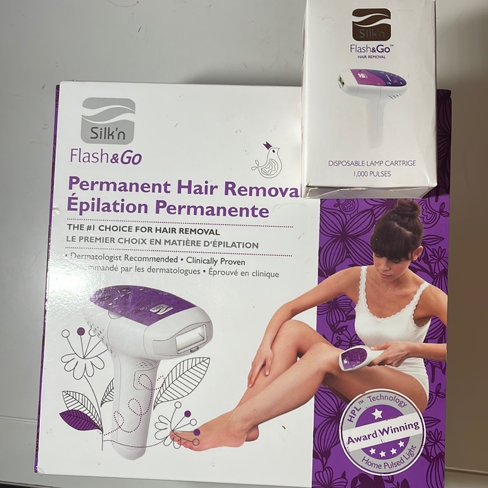 Silk’N Flash and Go permanent hair removal device